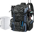 Piscifun Fishing Tackle Backpack, 42L Rod & Box Carrier, Waterproof