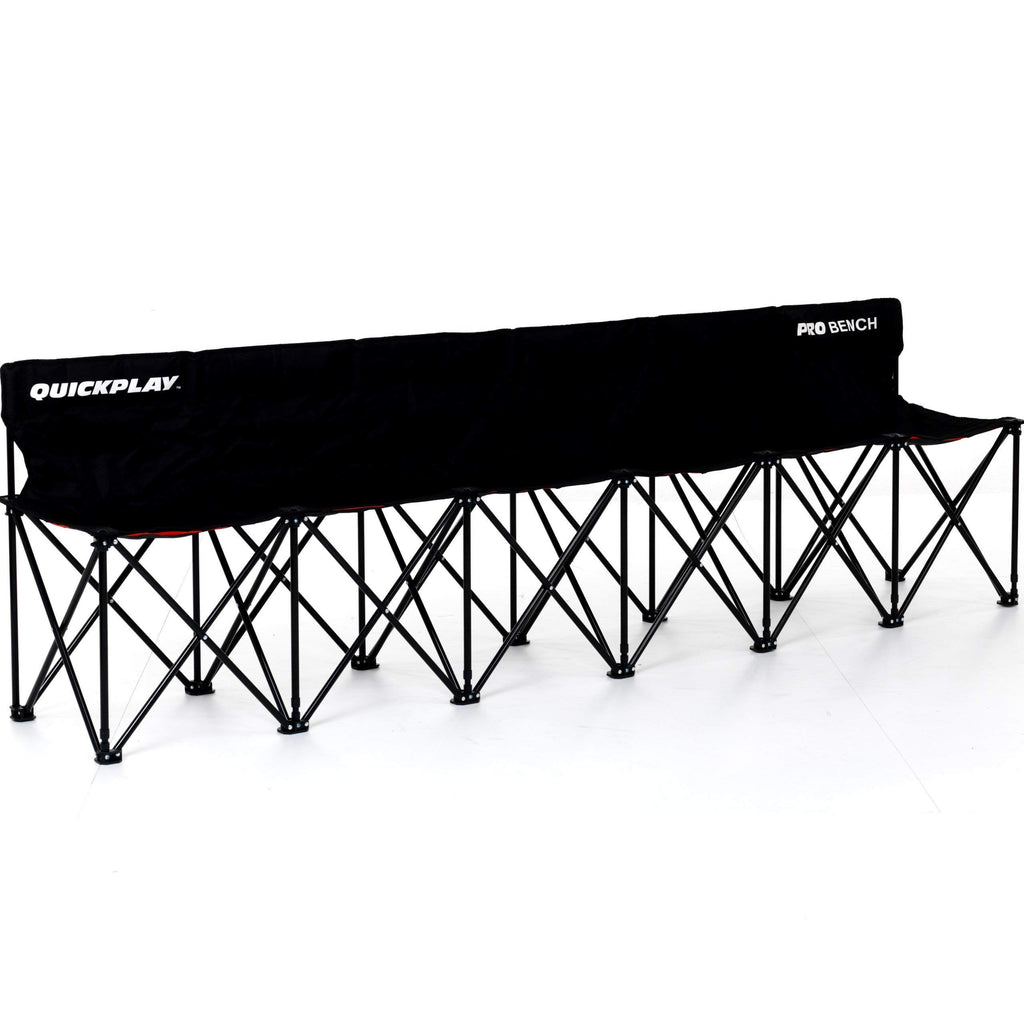 QuickPlay Pro 6-Seater Team Bench with Canopy Shelter - Sideline