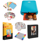 Kodak Step Instant Color Photo Printer with Bluetooth/NFC, ZINK Technology & Kodak App for iOS & Android (Pink) Starter Bundle