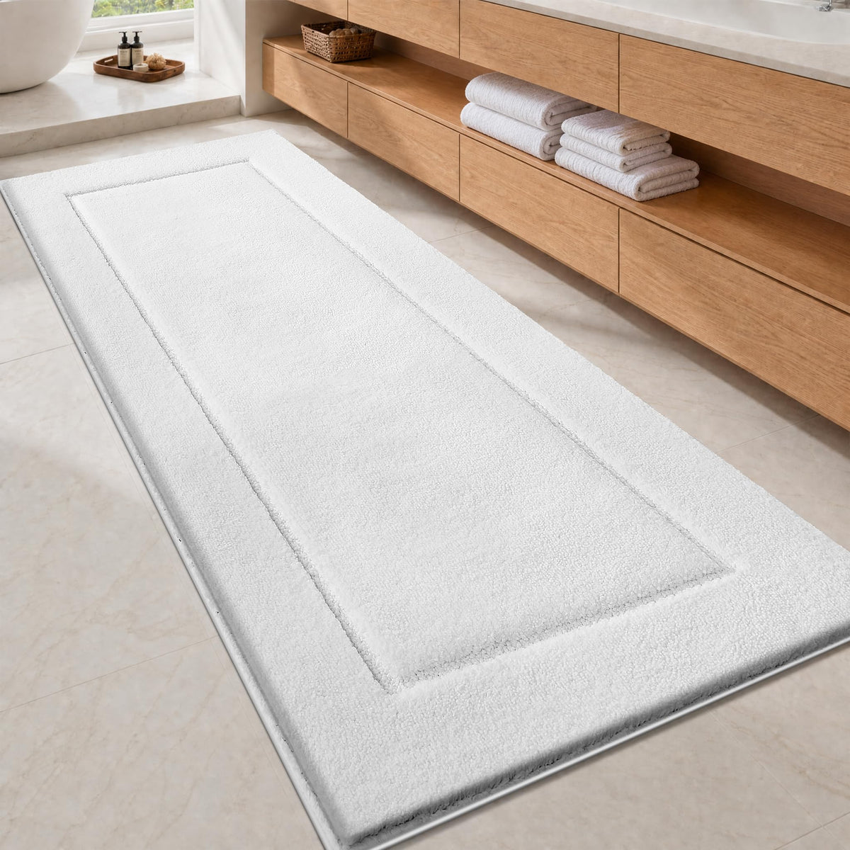 Extra Soft Bathroom Rug 30" x 60", Bath Mat, Shower Runner Rug