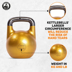 Competition Kettlebells Bells of Steel - Pro Grade 33mm Handle