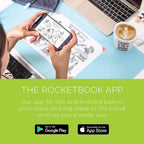 Think Board X Smart Whiteboard Film - Powered by Rocketbook (Class Pack Small) - 30 Pack of Think Board X Small + 36 Markers + 30 Cleaning Cloths