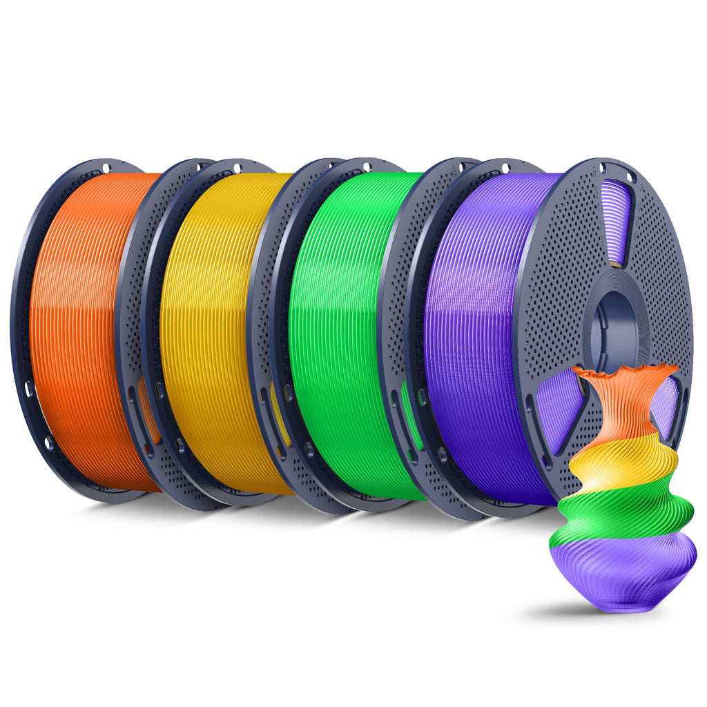 SUNLU PLA Plus Filament 1.75mm, 10KG Bundle, Black & White