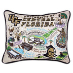 Catstudio Texas A&M Aggies Hand Embroidered Throw Pillow
