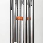 In Loving Memory 35-inch Windchime, Silver w/The Lord is My Shepherd…