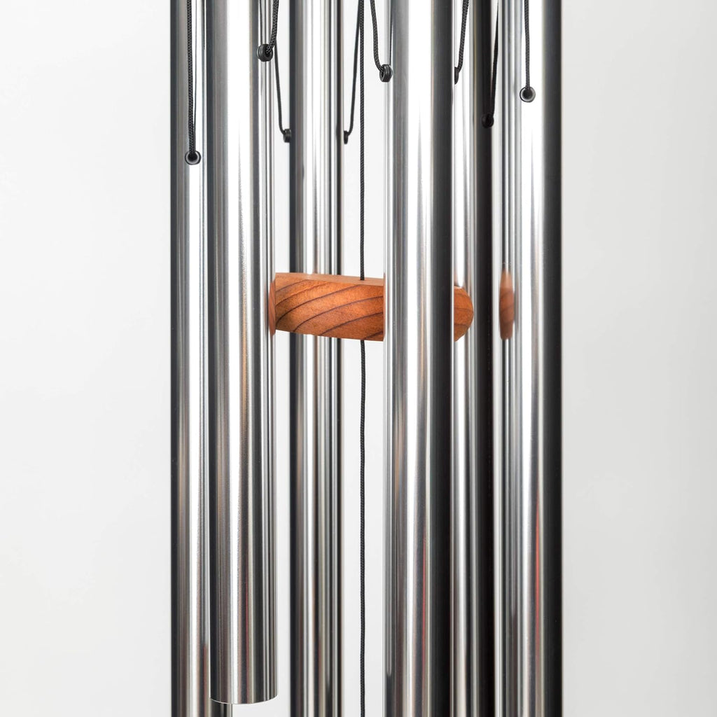 In Loving Memory 24-inch Windchime, Silver w/The Lord is My Shepherd…
