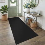 EARTHALL Woven Area Rugs 6x9 Ft Washable Living Room Rugs Non Slip Rubber Backed Dining Room Rug Braided Bedroom Rugs Indoor Floor Carpet for Living Room, Bedroom, Dining Room, Beige/Ivory