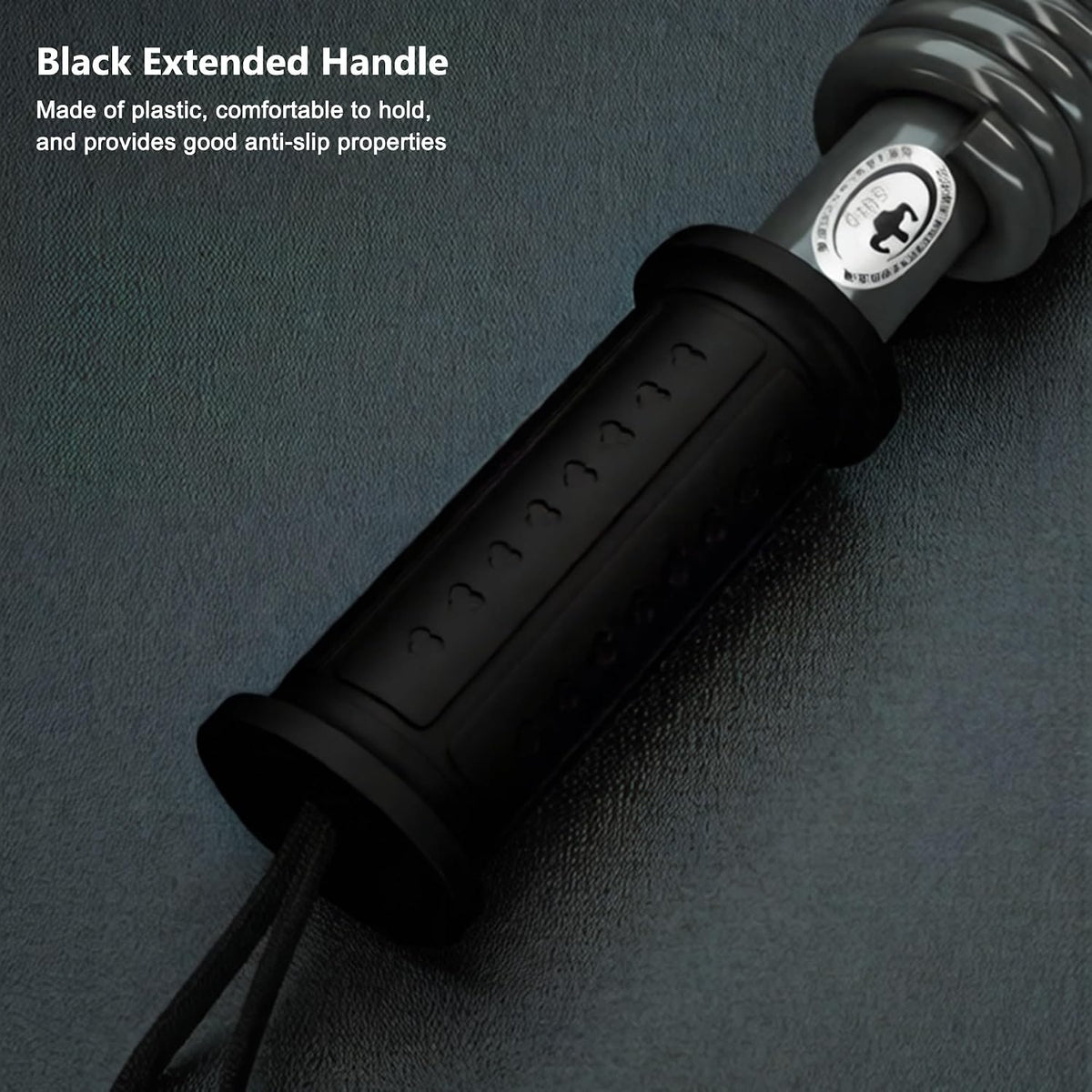 Black Power Twister Bar, 66 Lbs - 220 Lbs Spring Arm Chest Exercise, Portable Upper Body Workout Equipment for Arm Chest Shoulder Bicep and Forearm