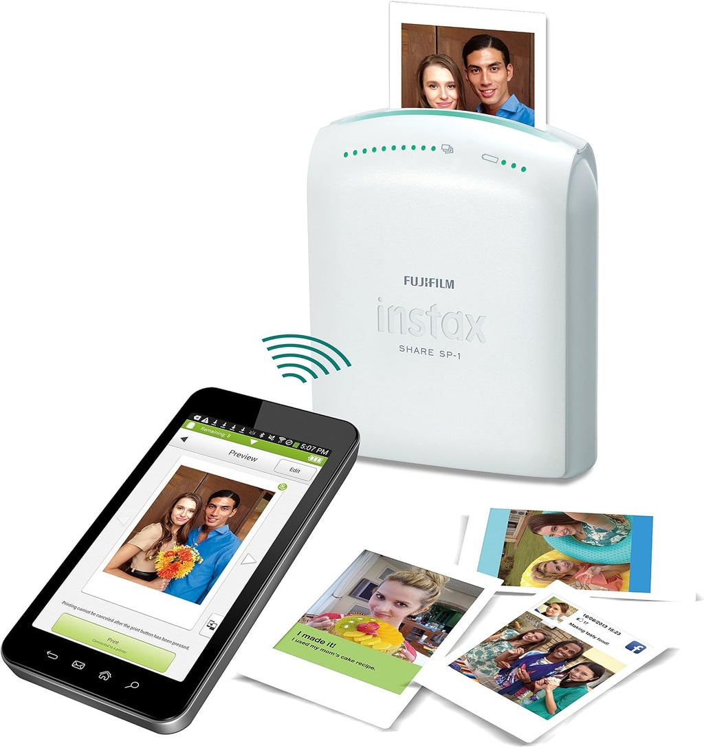 Fujifilm SP-1 Instant Film Printer (White)