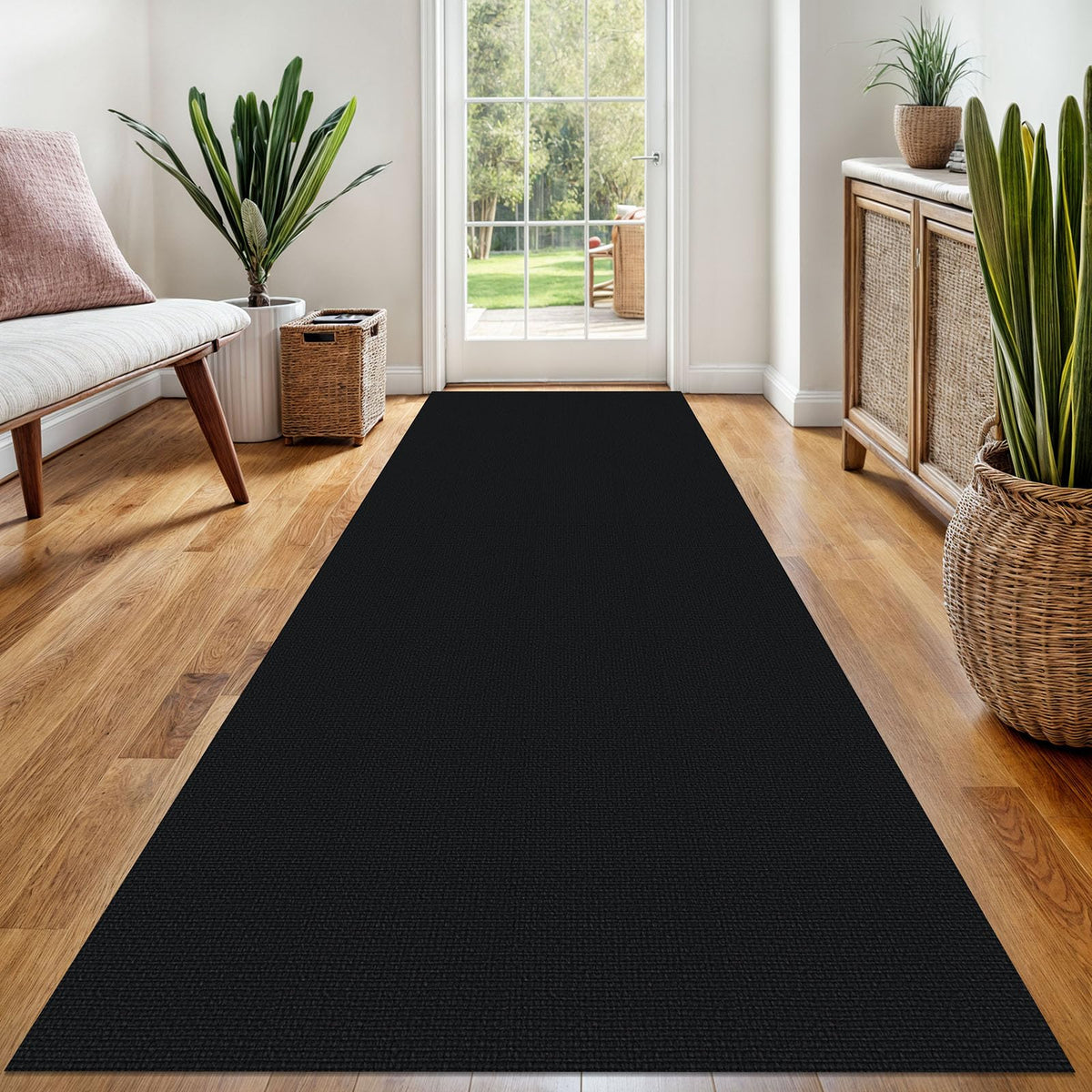 EARTHALL Washable Area Rug, Non Slip Living Room Rug, 5x7 Ft, Sand/Beige