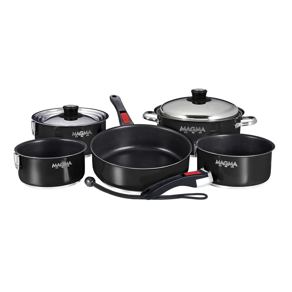 Magma A10-360L-IND 10 Piece Stainless Steel Nesting Cookware Set