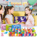 Bath Bombs for Kids,36 Pack Bath Bombs with Glow in The Dark Toy Inside