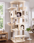 Globlazer 74in Heavy Duty Cat Tree Tower for Indoor Cats Large Adult, S74