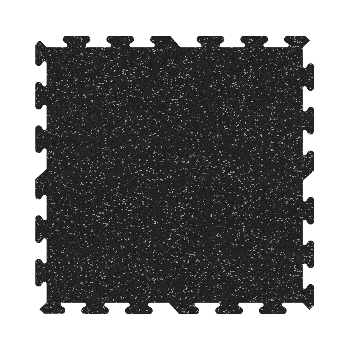 IncStores 8mm Strong Rubber Tiles (23in x 23in Tiles/Multi Piece Floor Kits) Interlocking Rubber Gym Mats for Home Gym Flooring & Fitness Room Floors