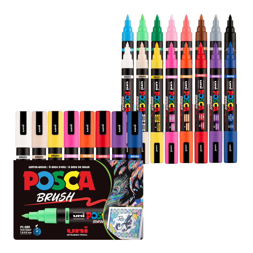 posca® PC-5M Water-Based Acrylic Paint Markers, Medium Tip, 48 Count