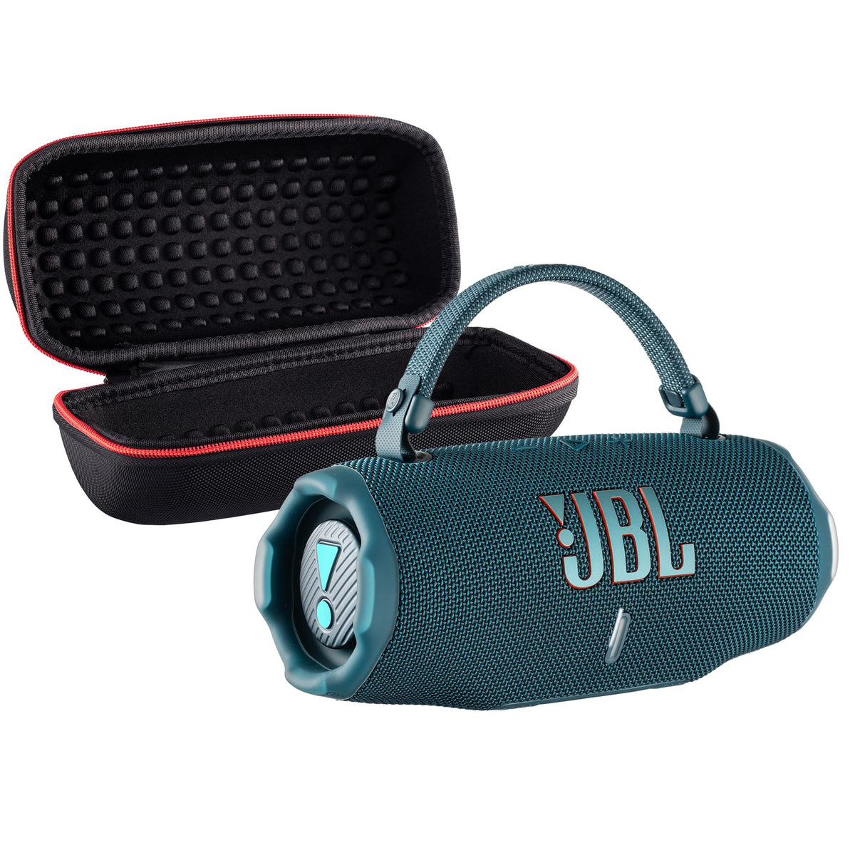 JBL Charge 6 Portable Bluetooth Speaker (Pink) | IP68 Waterproof, DustProof, and DropProof, Outdoor Wireless Audio |28Hrs Playtime + Travel Case Bundle