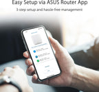 ASUS ZenWiFi Whole-Home Tri-band Mesh WiFi 6E System (ET9 3PK), Coverage up to 7,800 sq.ft, 7800Mbps, new 6GHz band, AiMesh, Lifetime Free Internet Security, Parental Control, EasySetup (Renewed)