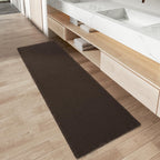 Upgraded Waffle Bath Mat Set of 2 Absorbent Bathroom Mat 18"x30" + 24"x48"