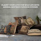 William Morris The Hare I Tapestry Throw Pillow Cover 19 x 19 in