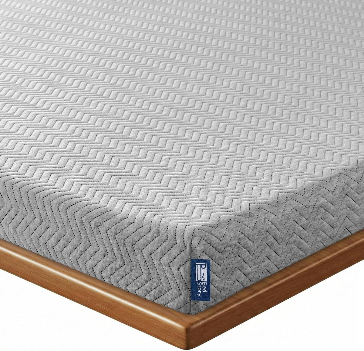 BedStory 3 Inch King Size Firm Mattress Topper for Pressure Relief