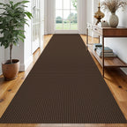 EARTHALL Woven Area Rugs 6x9 Ft Washable Living Room Rugs Non Slip Rubber Backed Dining Room Rug Braided Bedroom Rugs Indoor Floor Carpet for Living Room, Bedroom, Dining Room, Beige/Ivory