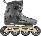 Rollerblade Lightning 90 Men's Urban Inline Skate, Anthracite and Taupe