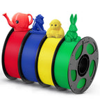 ANYCUBIC PETG Filament 1.75mm, Multicolor Bundle 10KG, Reusable Spool