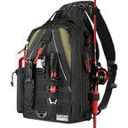 Ghosthorn Fishing Backpack with 3600 Tackle Box Fishing Gear Set Tackle Bag