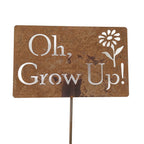 Funny Garden Stake 20 to 33 Inches Tall (The Orchard, Large 28" Tall)