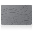 THMINS Extra Large Stone Bath Mat, 36''x24'' Stone Shower Mat