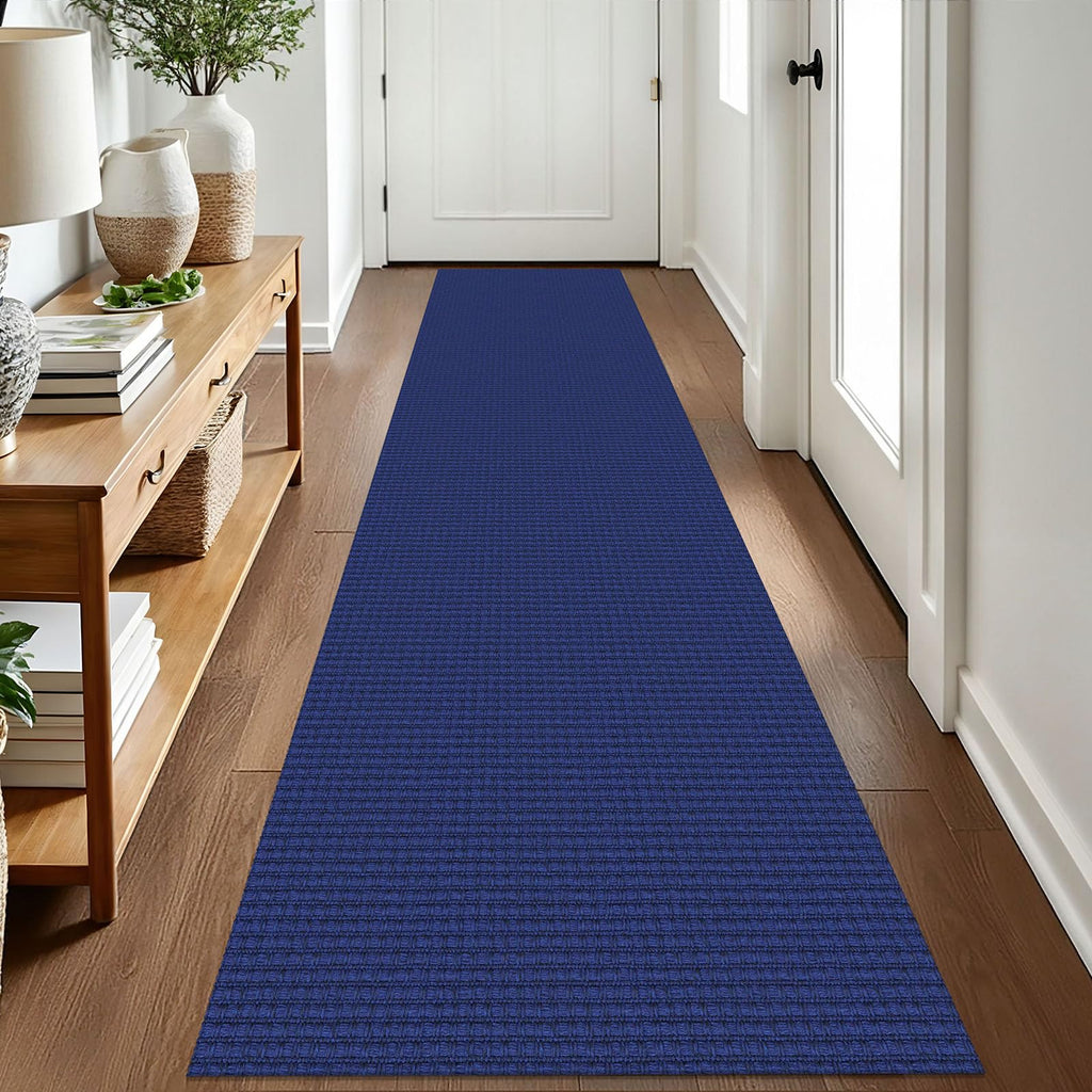 EARTHALL Woven Area Rugs 6x9 Ft Washable Living Room Rugs Non Slip Rubber Backed Dining Room Rug Braided Bedroom Rugs Indoor Floor Carpet for Living Room, Bedroom, Dining Room, Beige/Ivory