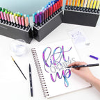 Tombow 56179 Dual Brush Pen Art Markers, 108 Color Set + Marker Case