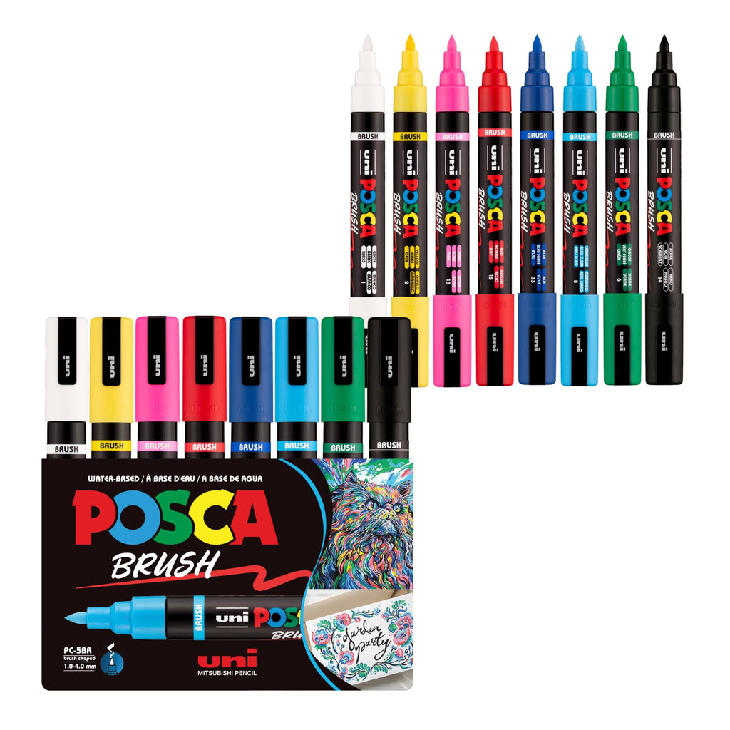 posca® PC-5M Water-Based Acrylic Paint Markers, Medium Tip, 48 Count