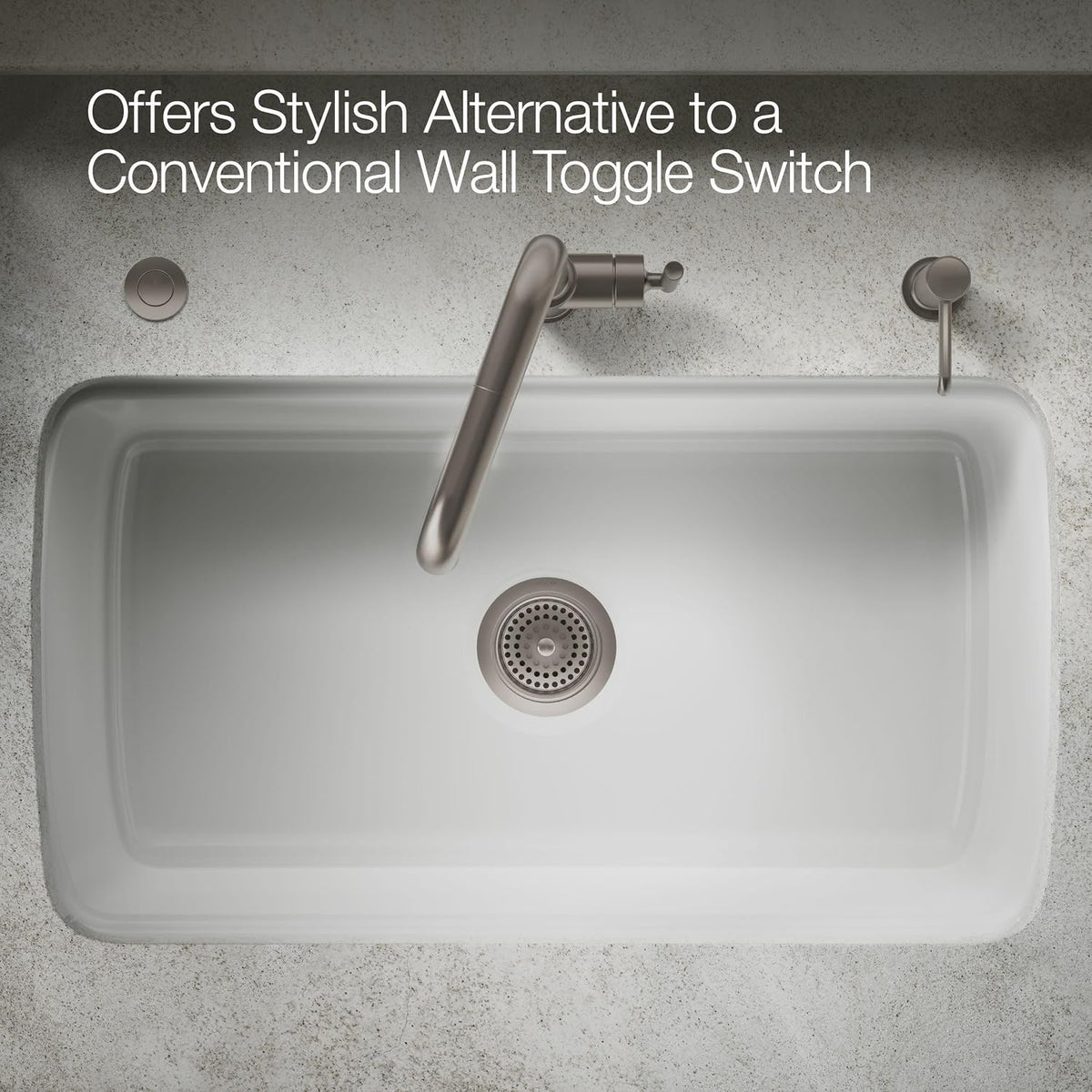KOHLER CONTEMPORARY AIR SWITCH WITH CONTROL BOX