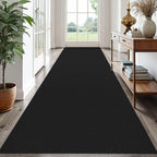 EARTHALL Woven Area Rugs 6x9 Ft Washable Living Room Rugs Non Slip Rubber Backed Dining Room Rug Braided Bedroom Rugs Indoor Floor Carpet for Living Room, Bedroom, Dining Room, Beige/Ivory