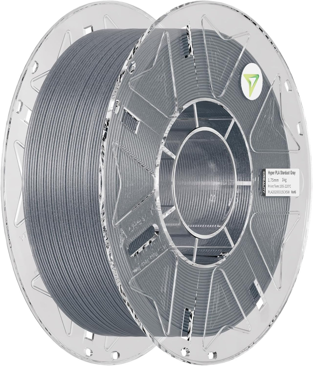 Creality Hyper PLA Filament 1.75mm, Black, 4-Pack, 4KG