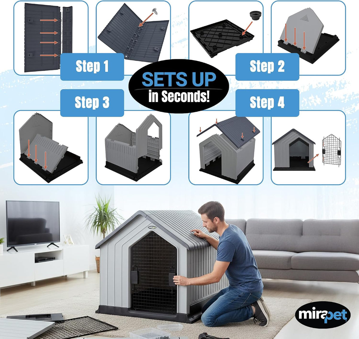 Pet House Mat - Designed Small Dog Houses