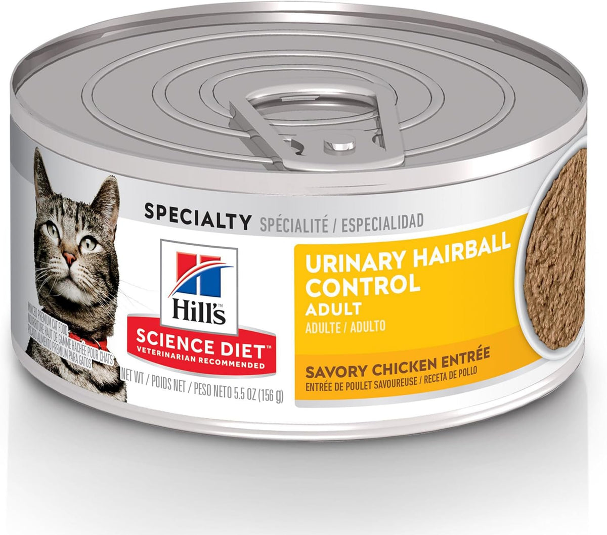 Hill's Science Diet Adult Urinary & Hairball Control Wet Cat Food