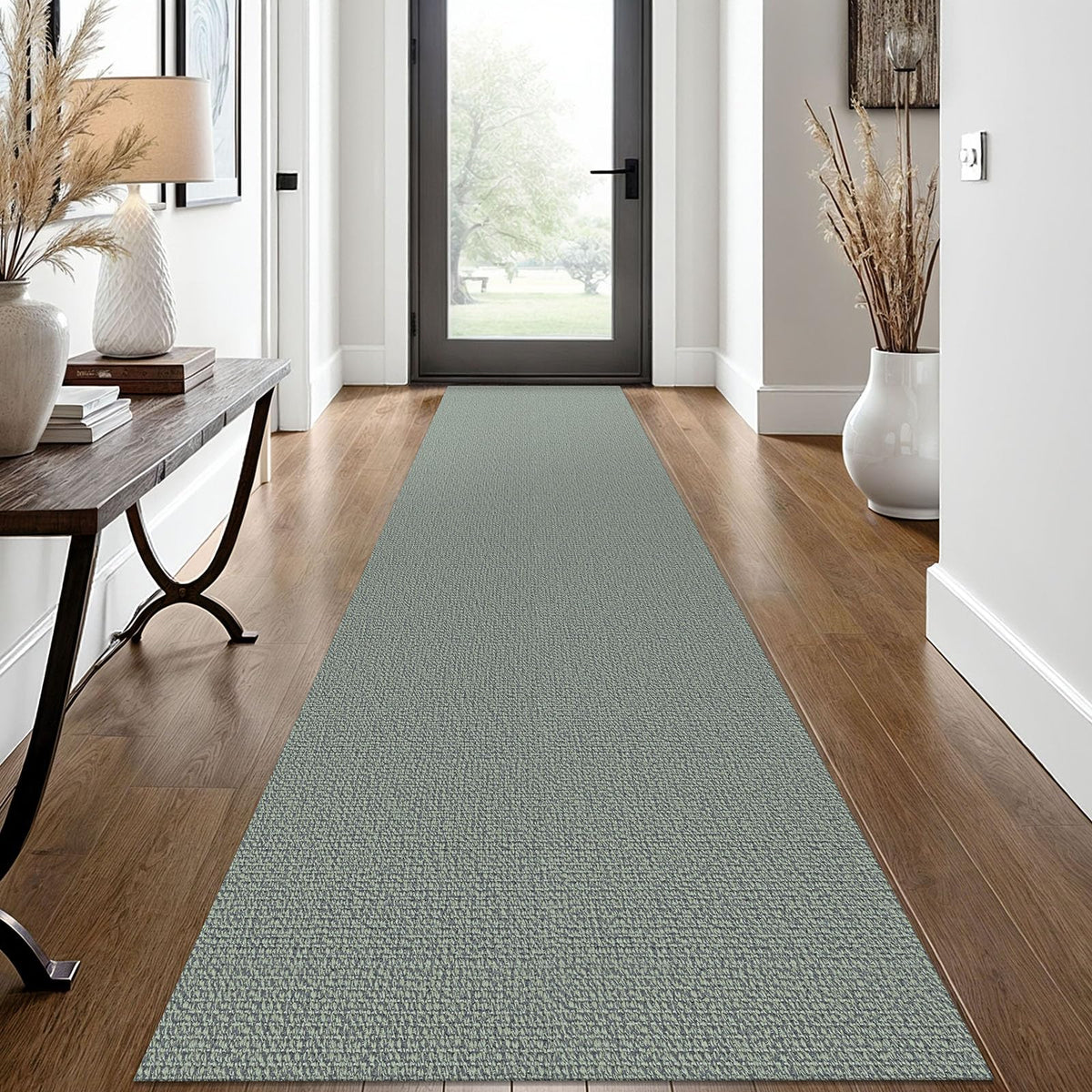 EARTHALL Washable Area Rug, Non Slip Living Room Rug, 5x7 Ft, Sand/Beige