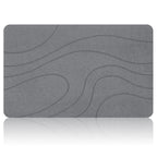 THMINS Extra Large Stone Bath Mat, 36''x24'' Stone Shower Mat
