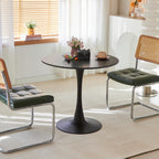 Round Dining Table, 31.5" Tulip Table (White)