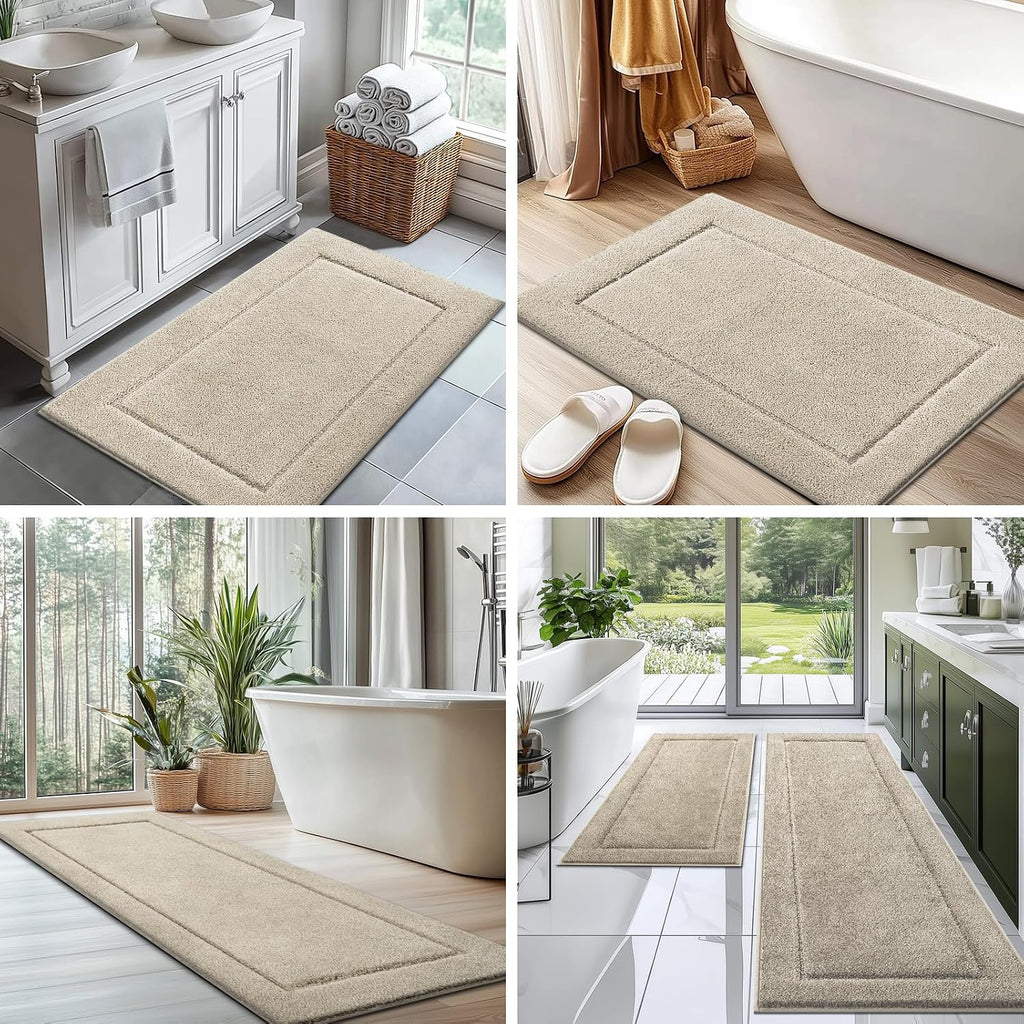 Extra Soft Bathroom Rug 30" x 60", Bath Mat, Shower Runner Rug
