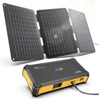 JIYHF Portable Power Bank with AC Outlet, 100W Portable Laptop Charger
