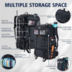 Goture 72L Fishing Tackle Backpack with Cooler & 4 3700 Tackle Boxes