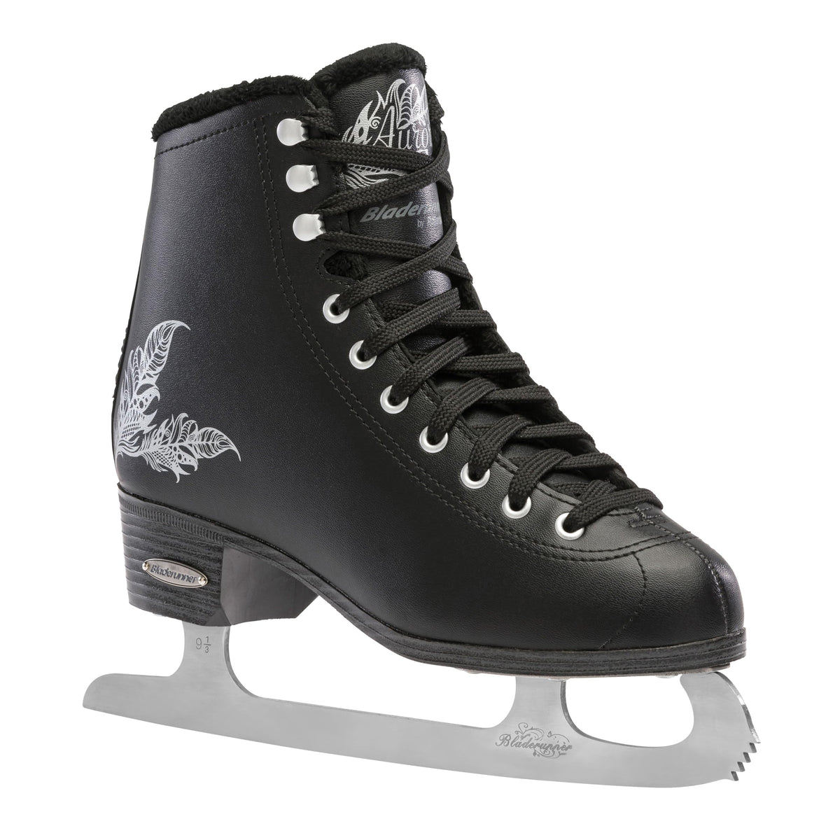 Bladerunner Ice by Rollerblade Aurora Women's Adult Figure Ice Skates, Black