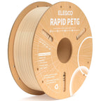 ELEGOO Rapid PETG 3D Printer Filament 1.75mm Black 10KG Bulk