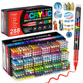 366 Colors Acrylic Paint Marker with Automatic Ink Control System