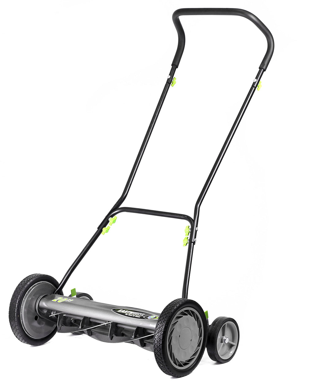 Earthwise 1715-16EW 16-Inch 7-Blade Push Reel Lawn Mower, Grey