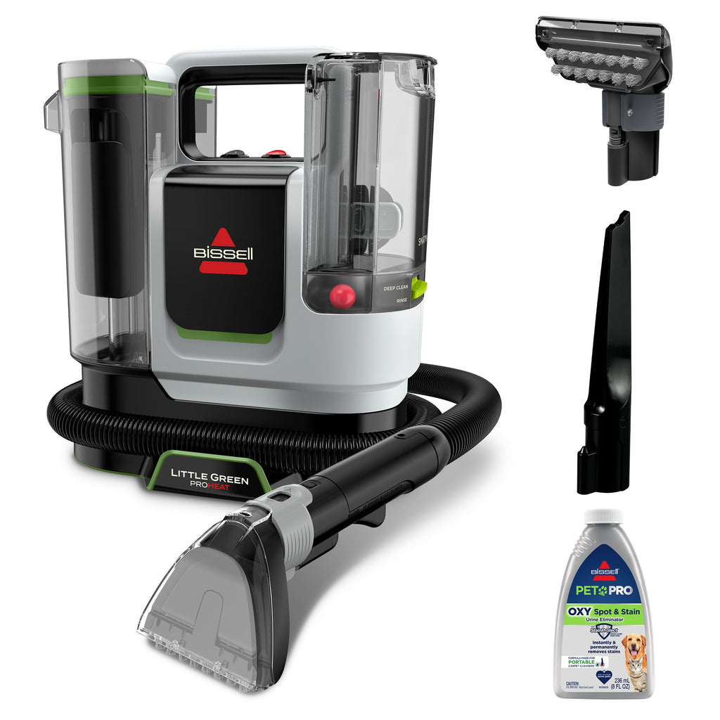 BISSELL Little Green Max Pet Portable Carpet Cleaner, 3860