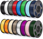 iSANMATE 16KG HF PETG Filament Bundle Multicolor Rapid PETG for Bambu Lab